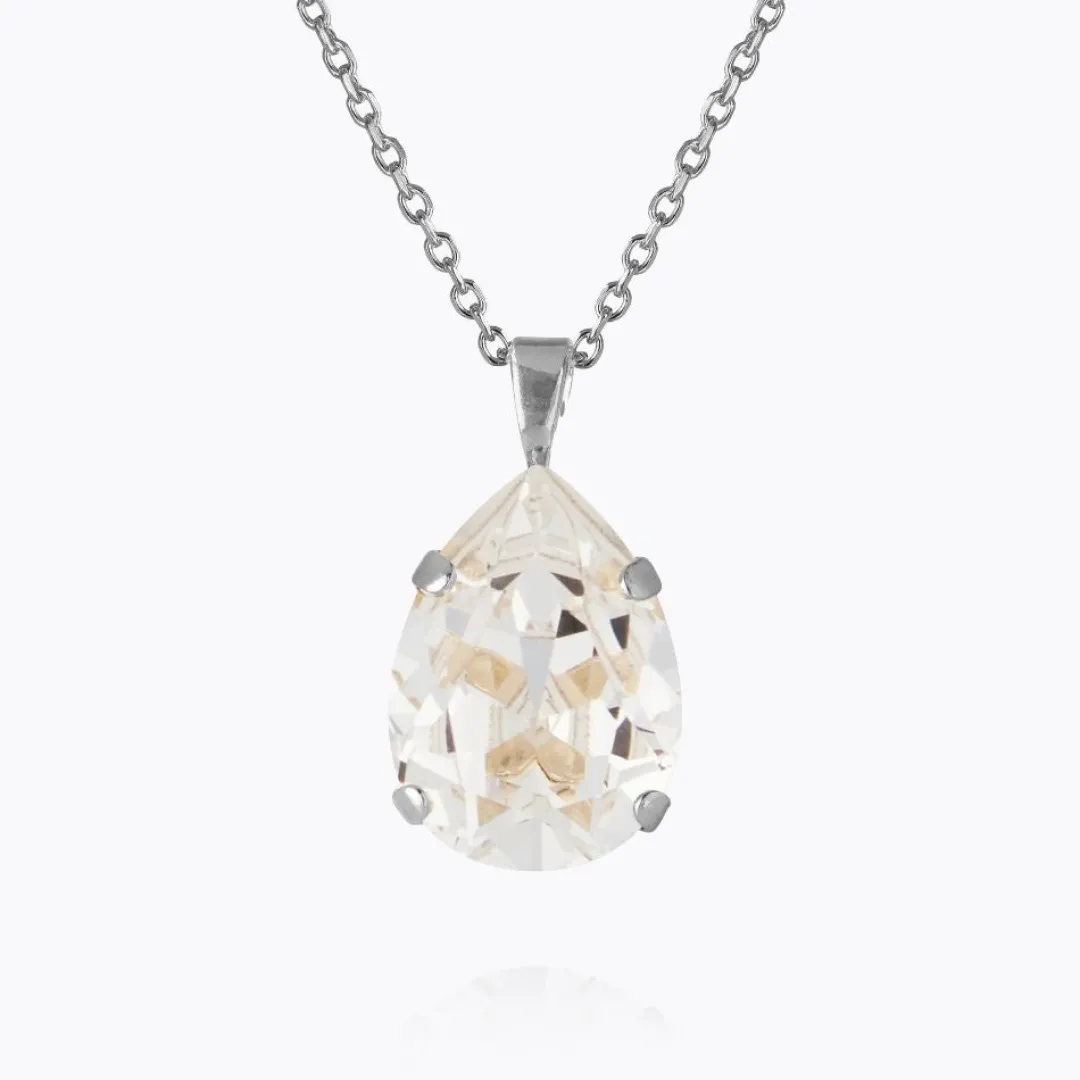 Caroline Svedbom Mini Drop Necklace Crystal Best