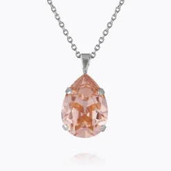 Caroline Svedbom Mini Drop Necklace Vintage Rose Discount