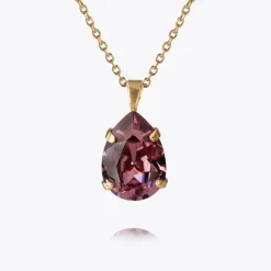 Caroline Svedbom Mini Drop Necklace Iris Clearance