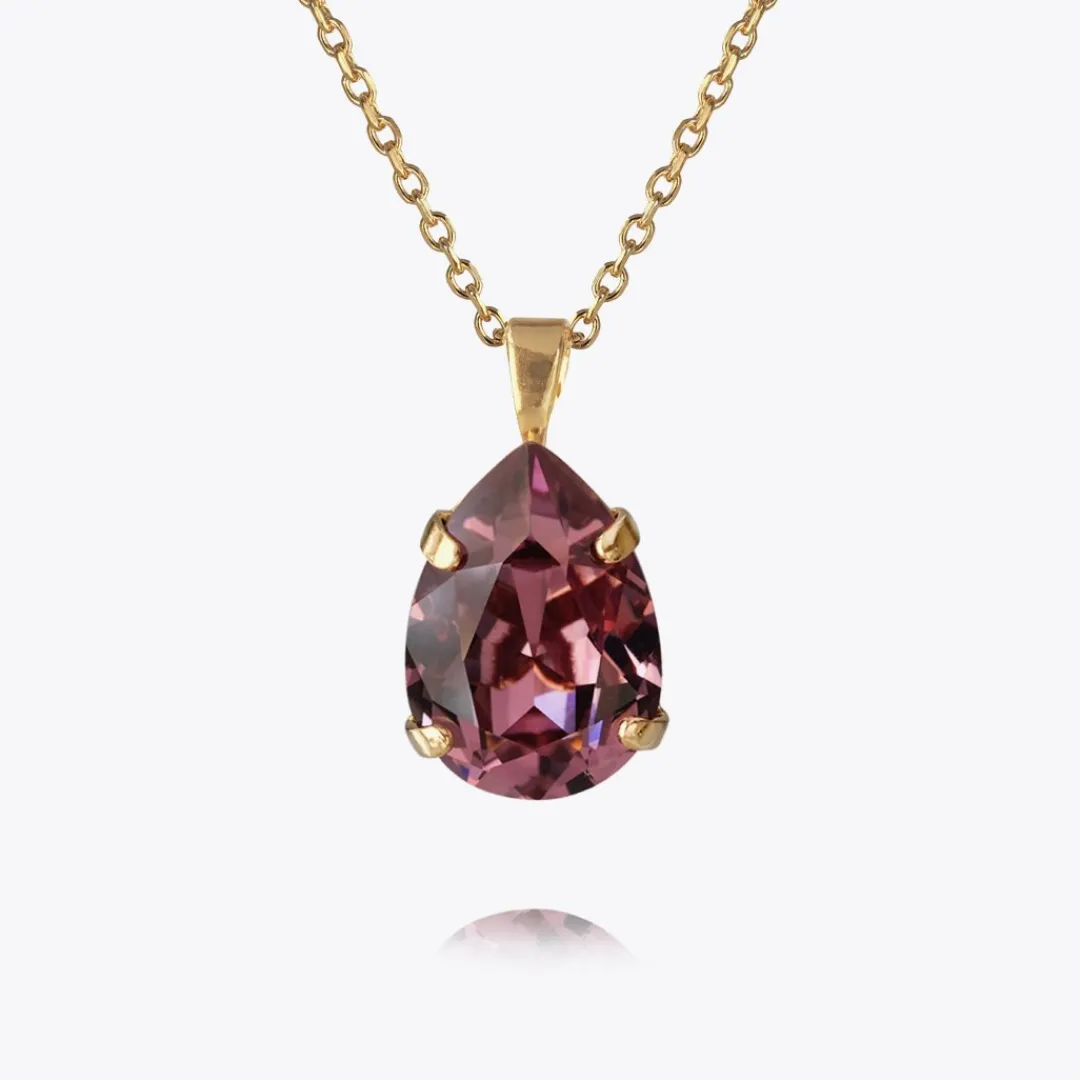 Caroline Svedbom Mini Drop Necklace Iris Clearance