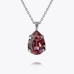 Caroline Svedbom Mini Drop Necklace Iris Clearance