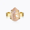 Caroline Svedbom Mini Drop Ring Ivory Cream Delite Discount