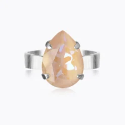 Caroline Svedbom Mini Drop Ring Ivory Cream Delite Discount