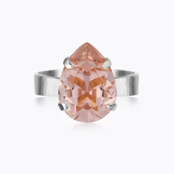 Caroline Svedbom Mini Drop Ring Vintage Rose Best