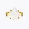 Caroline Svedbom Mini Drop Ring White Opal Best