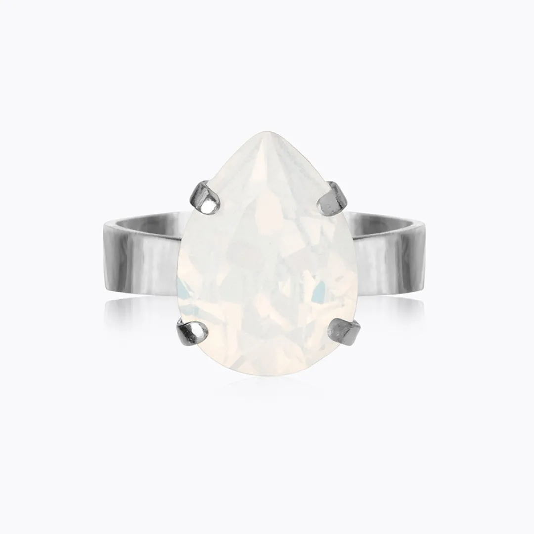 Caroline Svedbom Mini Drop Ring White Opal Best
