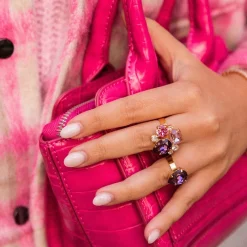 Caroline Svedbom Mini Drop Ring Iris New