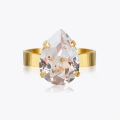 Caroline Svedbom Mini Drop Ring Crystal Store