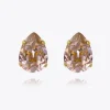 Caroline Svedbom Mini Drop Stud Earrings Vintage Rose New