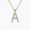 Caroline Svedbom Mini Letter Necklace A/Crystal Flash Sale