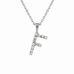 Caroline Svedbom Mini Letter Necklace F/Crystal Online