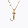 Caroline Svedbom Mini Letter Necklace J/Crystal Flash Sale