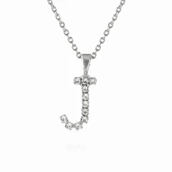 Caroline Svedbom Mini Letter Necklace J/Crystal Flash Sale