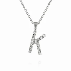 Caroline Svedbom Mini Letter Necklace K/Crystal Discount