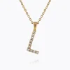 Caroline Svedbom Mini Letter Necklace L/Crystal Flash Sale