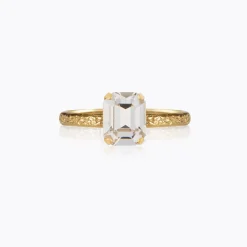 Caroline Svedbom Mini Lydia Ring Crystal Cheap