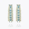 Caroline Svedbom Mini Penelope Earrings/Sea Breeze Combo Fashion