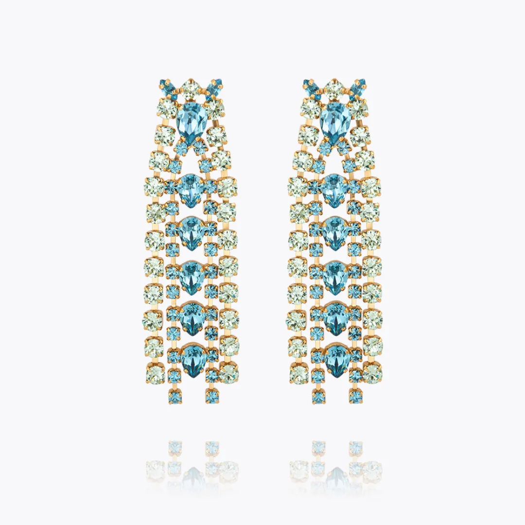 Caroline Svedbom Mini Penelope Earrings/Sea Breeze Combo Fashion