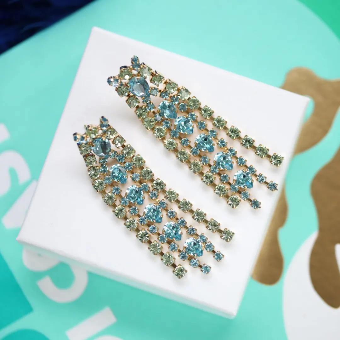 Caroline Svedbom Mini Penelope Earrings/Sea Breeze Combo Fashion