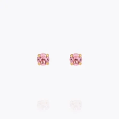 Caroline Svedbom Mini Stud Earrings Light Rose Hot