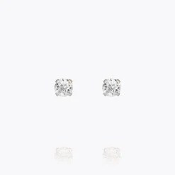 Caroline Svedbom Mini Stud Earrings Crystal Sale