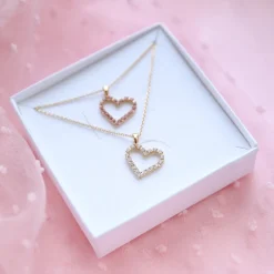 Caroline Svedbom Mini Sweetheart Necklace/Crystal Outlet