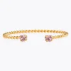 Caroline Svedbom Mini Twisted Bracelet Light Amethyst Flash Sale