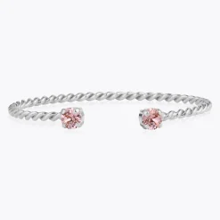 Caroline Svedbom Mini Twisted Bracelet Light Amethyst Flash Sale