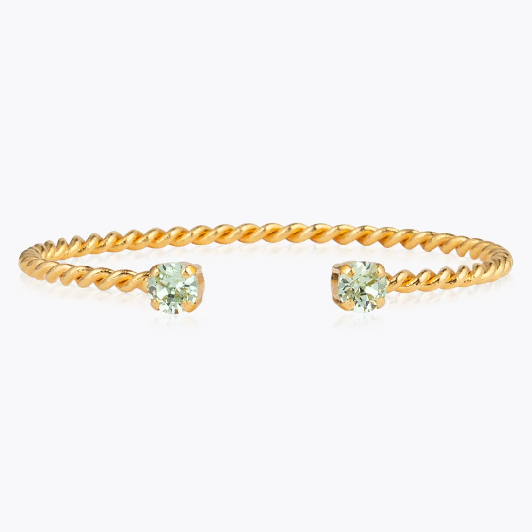 Caroline Svedbom Mini Twisted Bracelet Chrysolite Sale