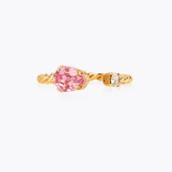 Caroline Svedbom Nani Ring Light Rose Flash Sale