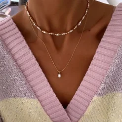 Caroline Svedbom Naya Necklace Crystal Sale