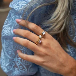 Caroline Svedbom Naya Ring Crystal Best