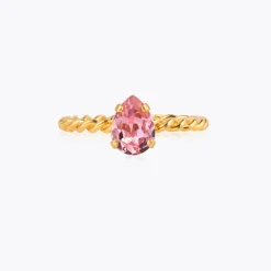 Caroline Svedbom Niki Ring Light Rose Best Sale