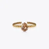 Caroline Svedbom Niki Ring Vintage Rose Fashion