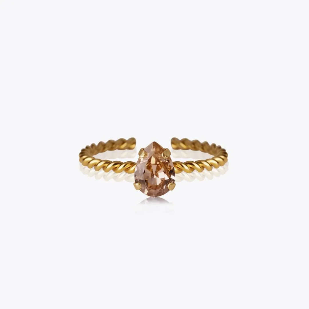 Caroline Svedbom Niki Ring Vintage Rose Fashion