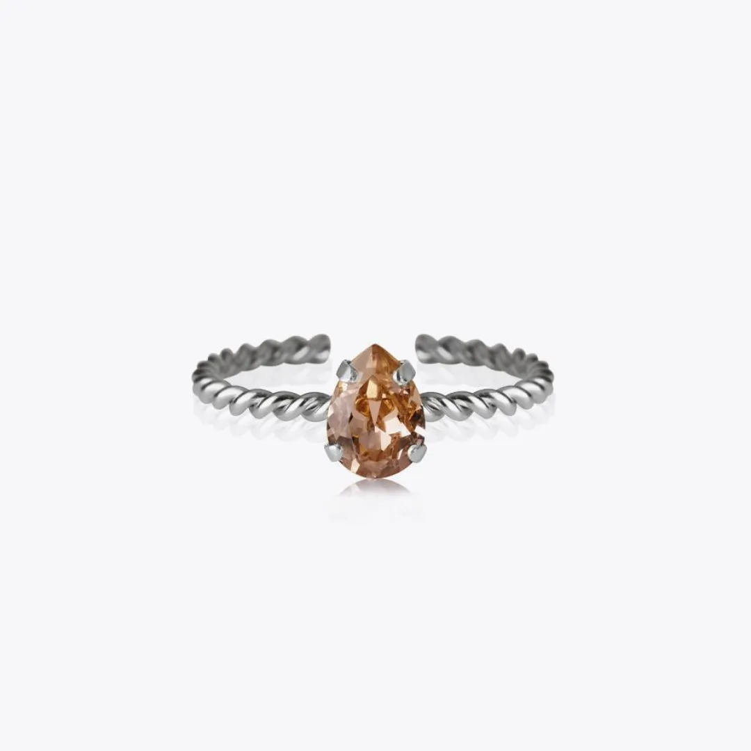 Caroline Svedbom Niki Ring Vintage Rose Fashion