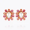 Caroline Svedbom Peony Earrings/Coral Combo Fashion