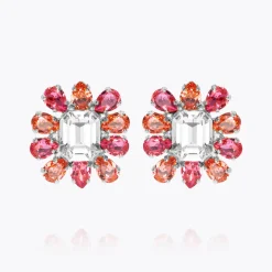 Caroline Svedbom Peony Earrings/Coral Combo Fashion