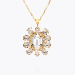 Caroline Svedbom Peony Necklace/Crystal Cheap