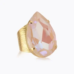 Caroline Svedbom Perfect Drop Ring Ivory Cream Delite Flash Sale