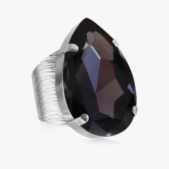 Caroline Svedbom Perfect Drop Ring Graphite Discount