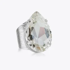 Caroline Svedbom Perfect Drop Ring Crystal Flash Sale