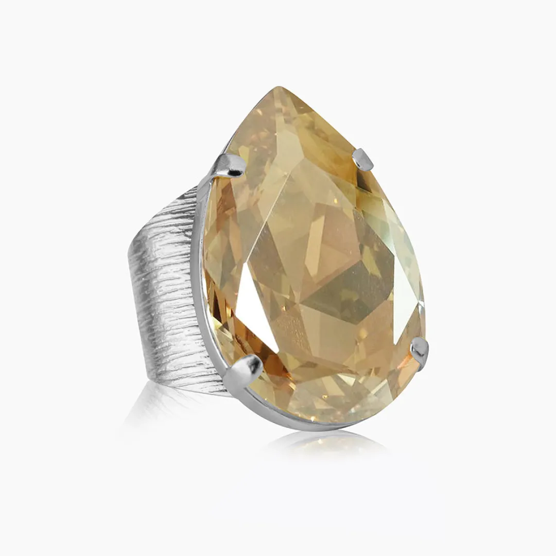 Caroline Svedbom Perfect Drop Ring/Golden Shadow Fashion