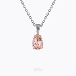 Caroline Svedbom Petite Drop Necklace Vintage Rose Shop