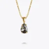 Caroline Svedbom Petite Drop Necklace Black Diamond Hot