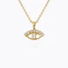 Caroline Svedbom Petite Greek Eye Necklace/Crystal Best Sale