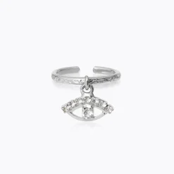 Caroline Svedbom Petite Greek Eye Ring/Crystal Fashion