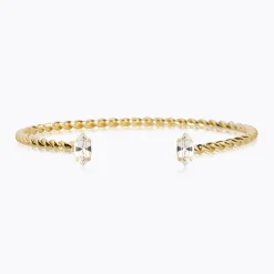 Caroline Svedbom Petite Navette Bracelet Crystal Online