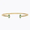 Caroline Svedbom Petite Navette Bracelet Peridot Cheap