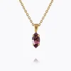 Caroline Svedbom Petite Navette Necklace Iris New